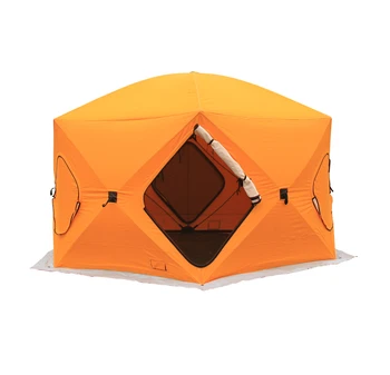 Ice Fishing Tent Hexagon Winter Tent Dome Tent Mongolian Yurts - Buy ...