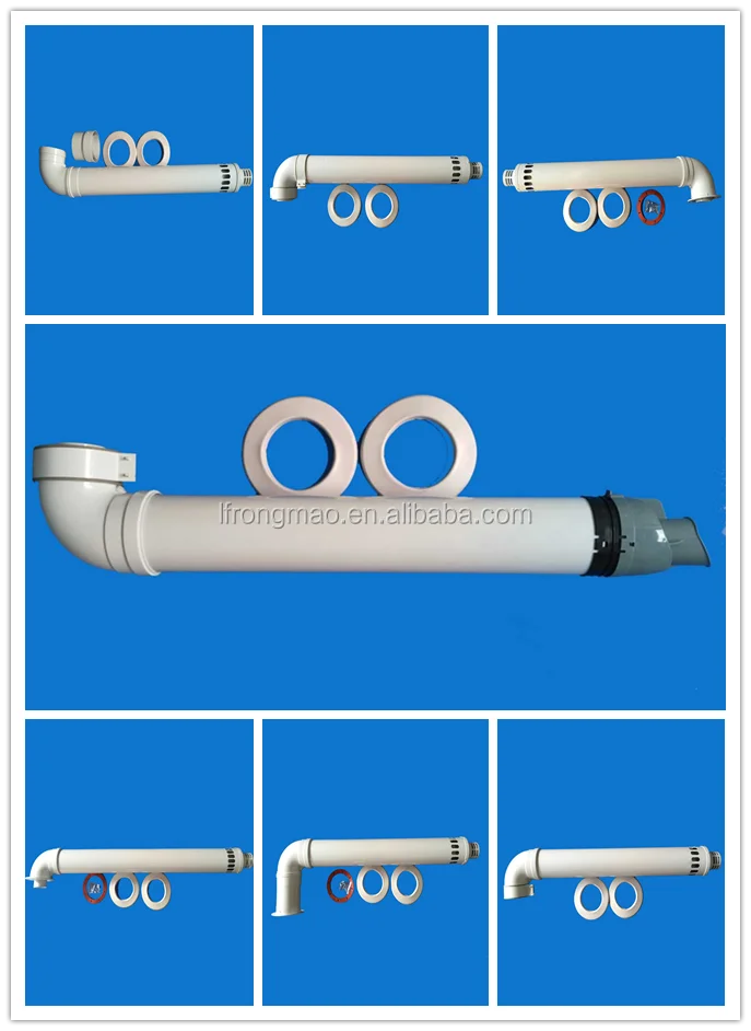 60/100 Standard Kamin Horizontale Abgasrohr Für Gaskessel - Buy