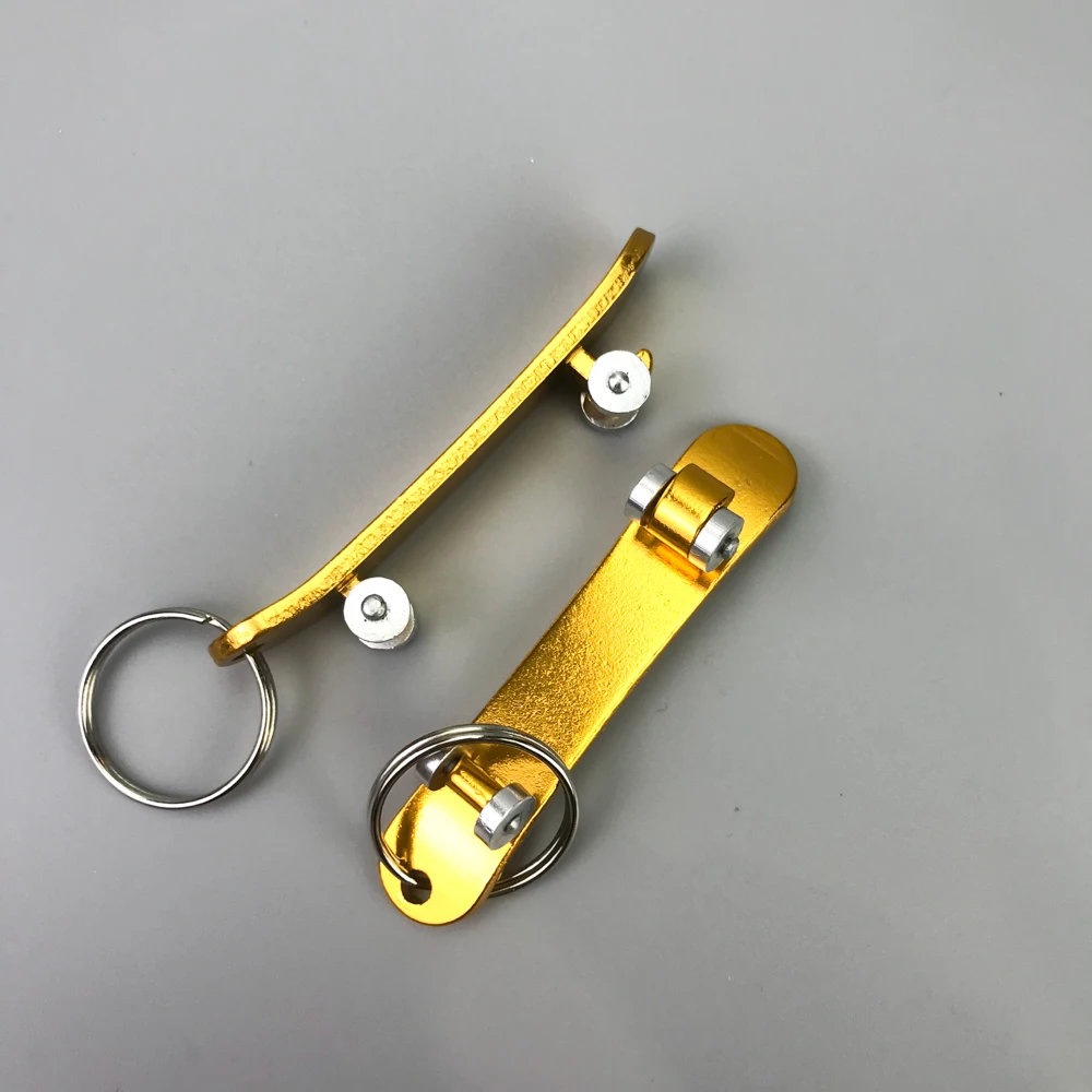 Promotional Custom Logo Aluminum Alloy Metal Key Chain Bottle Opener