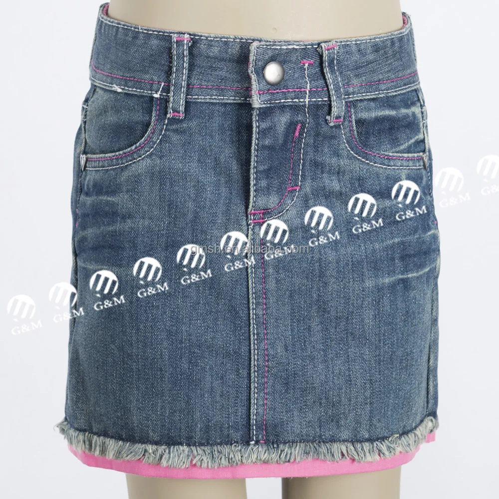 womens blue denim skirt