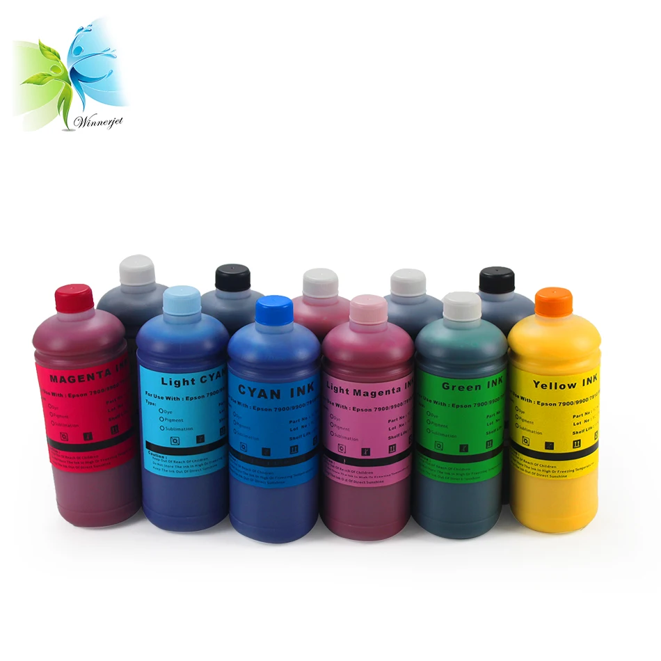 Premium Quality Reactive Dye Ink For Digital Textile Printing For Epson