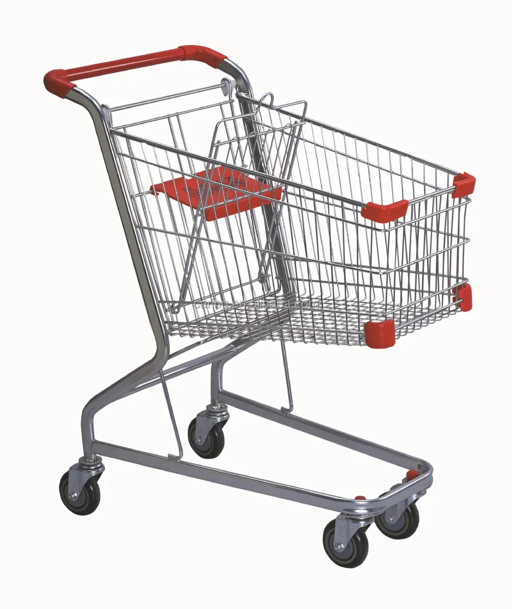 Supermarket Trolley Shopping Trolley Cart/trolleys 180l - Buy Shopping