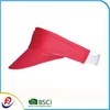 Portable 100% cotton twill sunscreen sports cap various color sun visor with padded spomge inside outdoor sunshade sports caps