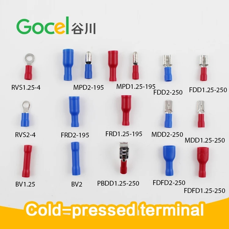 Electrical Crimp Type Quick Disconnect Electrical Connectors,Assorted