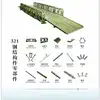 Prefabricated Steel Bailey Bridge Modular Designed Temporary Emergency Mabey Panel Bridges
