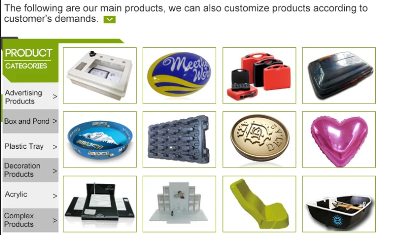 Abs Vacuum Forming Plastic Products With Chrome Plating