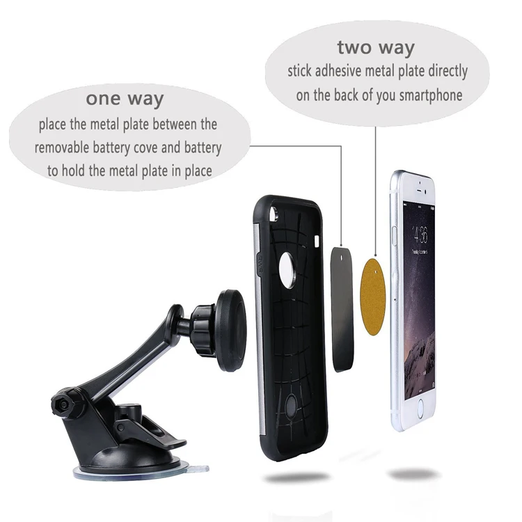 Universal dashboard strong magnetic suction cup car mobile holder