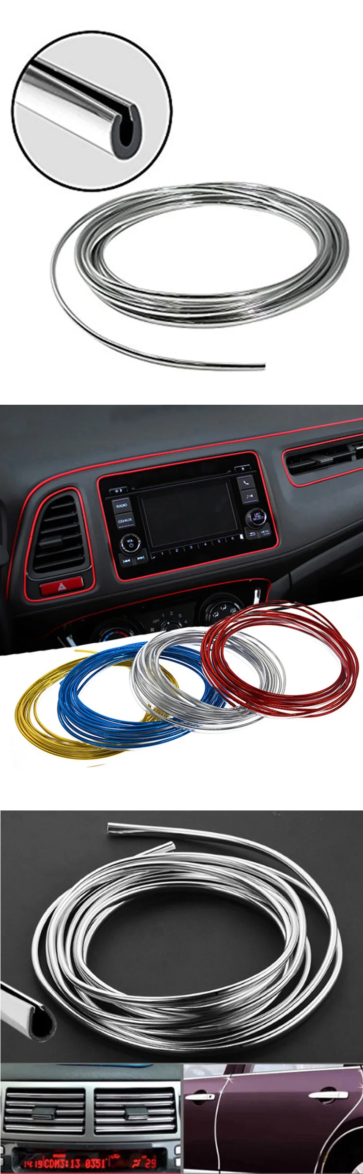 u chrome trim-application