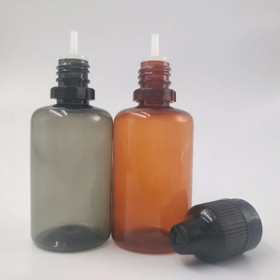 Pet 30ml Amber Plastic Bottle Dropper Eliquid Ejuice Esmoke - Buy Pet ...