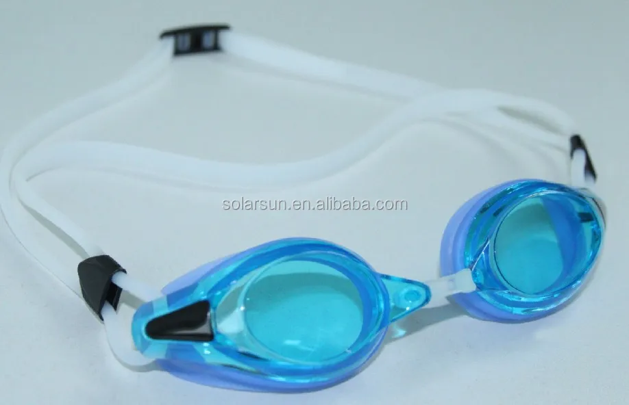 Best-selling Anti-fog 3 Sizes of Replaceable Nosebridge Swim Goggle
