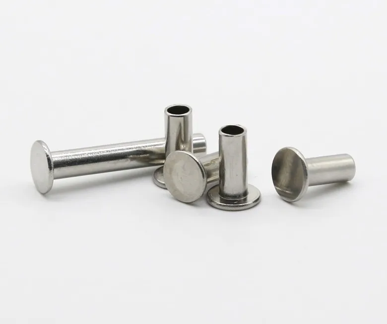 Stainless Steel Din 7338b Brake And Clutch Lining Rivet Flat Head ...