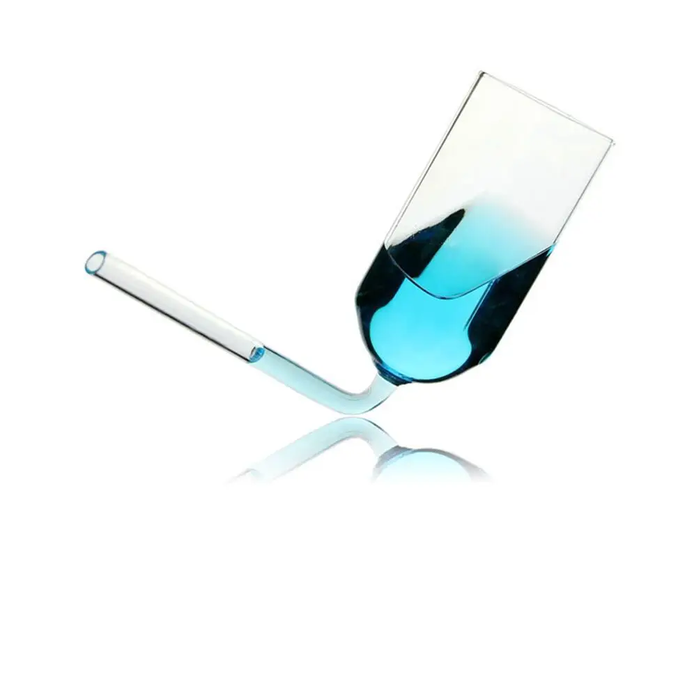 Rapid Champagne Consumption Glass/square Shaped Champagne Bong Shooter