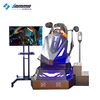 Electric dynamic Car Racing simulator coin operated card system 9D Car Racing vr controller