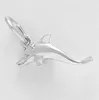 3 dimensional dolphin charm alloy bracelet charm