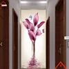 Best style pink common callalily hd interior wall murals 3d effect wallpaper for walls
