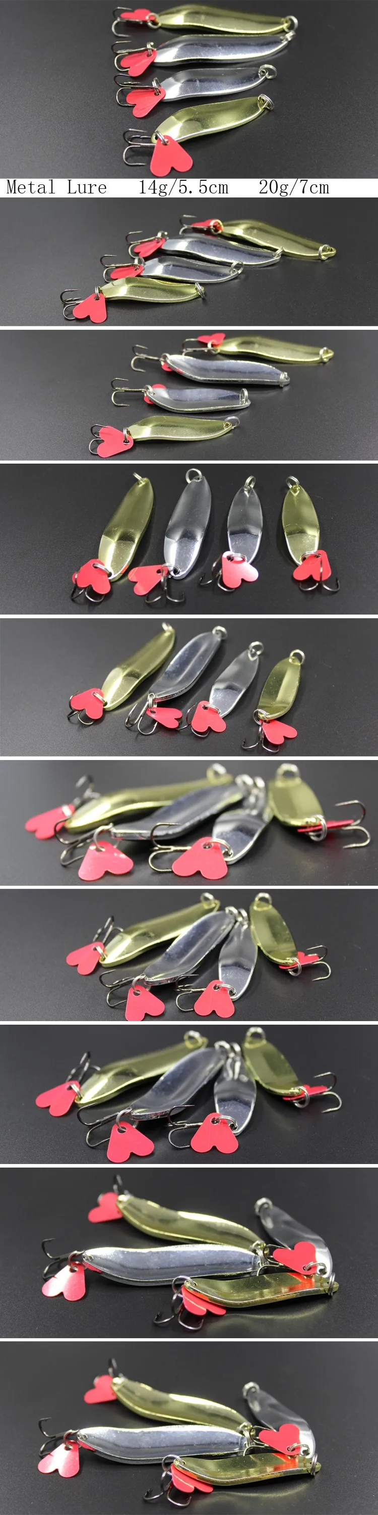 14g Fishing Lure Mold Fishing Metal Blade Lure Buy Fishing Metal Lure,Metal Blade Lures