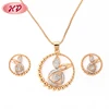 High Quality Fashion Monkey Jewelry 18K Gold Necklace Set Designs
