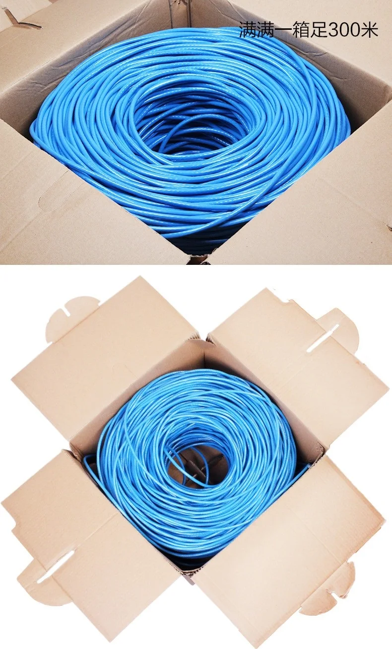 High Quality Cat6 Cable Manufacturers 305m Roll Price Utp Cat6 Indoor high-quality-cat6-cable-manufacturers-305m-roll-price-utp-cat6-indoor