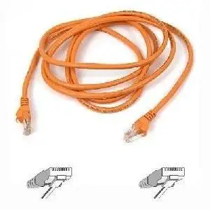 Belkin, Patch Cable Rj-45 (M) Rj-45 (M) 6 Ft Utp Cat 5E Orange For Omniview Smb 1X16, Smb 1X8, Omniview Ip 5000Hq, Omniview Smb Cat5 Kvm Switch "Product Category: Supplies & Accessories/Network Cables"