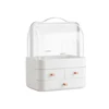 Top Supplier qualified Wholesale portable white Make Up Organizer box