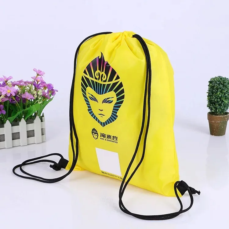 Download Oem Mixed Color Polyester Draw String Bag 210d Drawstring Backpack - Buy Drawstring Backpack ...