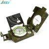 JAXY multifunctional Military marine Waterproof shockproof fluorescent Lensatic Prismatic compass for hiking and Mountaineering