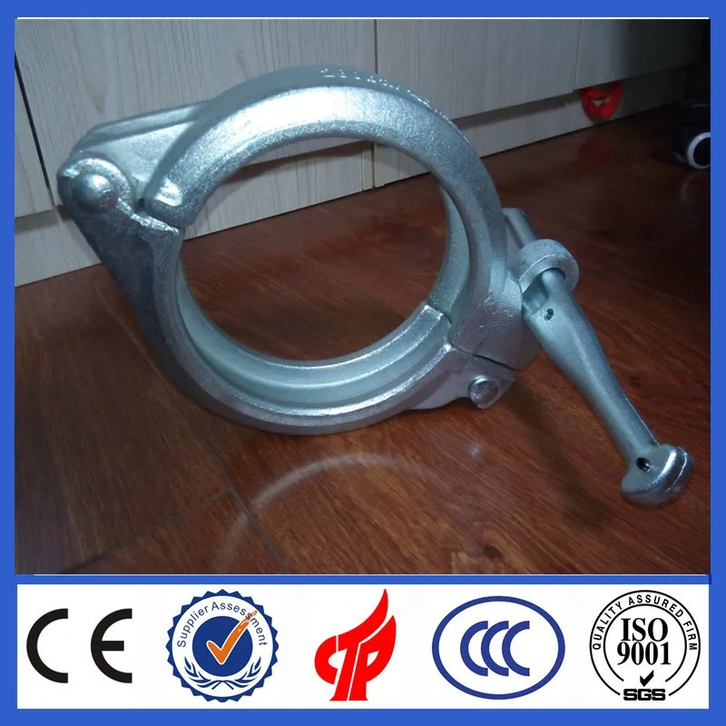 Concrete Pump Pipe Fixable Wedge Clamp For Boom Pump - Buy Pump Pipe ...