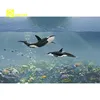 Seaworld colorful fish livingroom decorative 3D wall tile