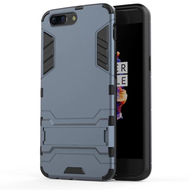 Hot sale shockproof hybrid case cover armor iron man Slim Armor TPU+PC phone case for oneplus 5 3/3T
