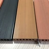 140x25mm hollow WPC(PVC) wood plastic composite decking