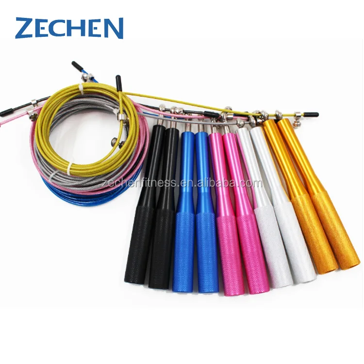 CrossFit Aluminum Jumping Rope With 4 High-Grade Metal Ball bearing