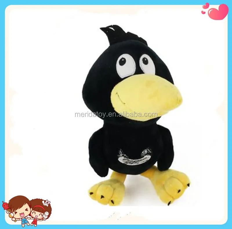 crow stuffed toy