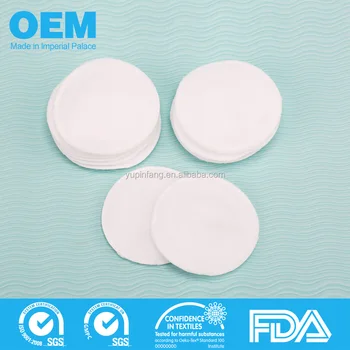 circle cotton pads