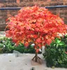 Large Fiberglass Artificial Maple Tree for Indoor Decoration
