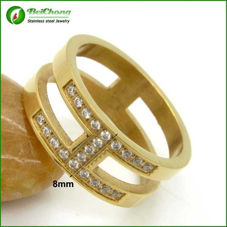 High Quality Romantic Diamond Egyptian Wedding Rings J40190 Buy