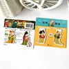 customized magnetic paper clip holder magnet bookmarks