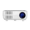 Cheapest Mini pico projector LED 3d HD Portable Projector with HDMI USB VGA AV TV DC SD 1080p Black and white