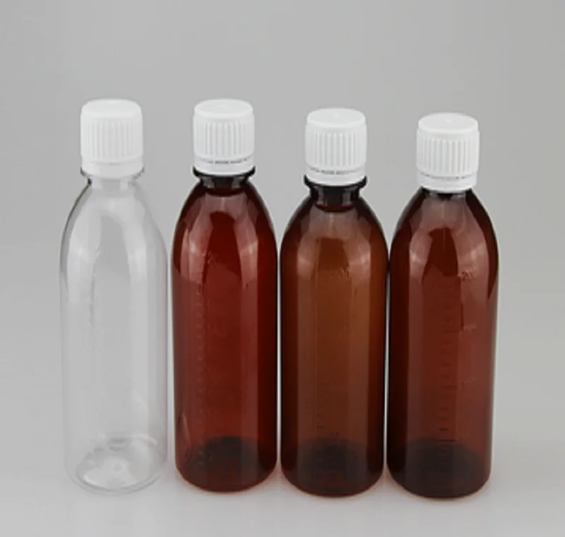 Wholesale 100ml/120ml/150ml Pet Plastic Cough Syrup Bottles For