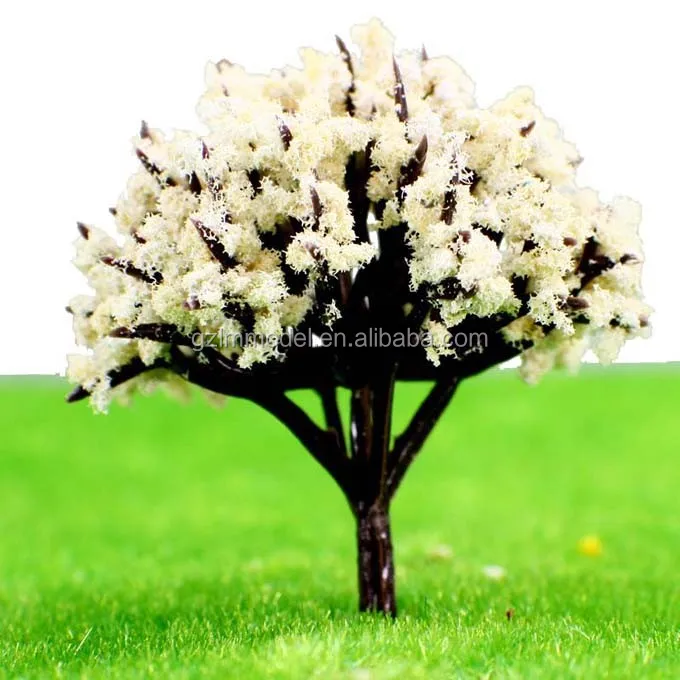 Veemoon 4x DIY Modellbaum Laub - Realistische Streumaterialien Für Dioramen