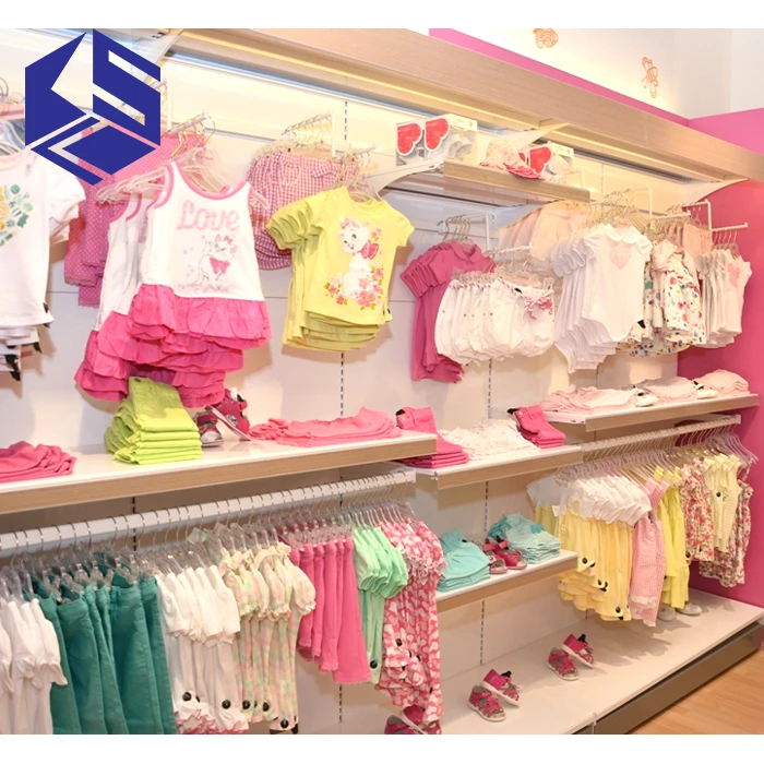 Modern Shop Furniture Baby Clothes Display Stand For Clothing Display ...