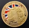 40mm BRITISH ROYAL ENGINEERS Challenge coins, Good quality customized souvenir metal medal 3D coin