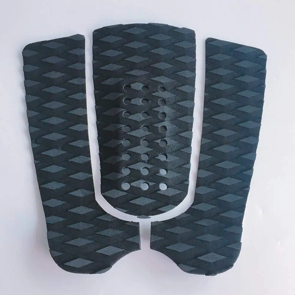 Letton Premium 3 Pieces Surfboard Traction Pad EVA Skimboarding Stomp Pad Grips All Boards - Surfboards, Shortboards, Longboards, Skimboards