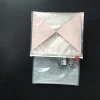 Glossier Pink PE Zipper bubble bag in cosmetic cosmetic/beauty/ski care packaging bags small pouch