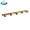 bathroom antique brass flat hook for hanging bathroom tool