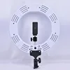 FOSOTO 13 Inch Photo Studio lighting 336PCS Bulbs LED Ring Light Bi-color 3200-5600k Photography Dimmable Ring Lamp for Portrait