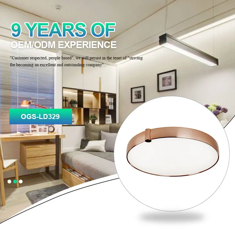Shenzhen Ogs Iluminación De Techo Led Color Blanco 30 Potencia Acrílico