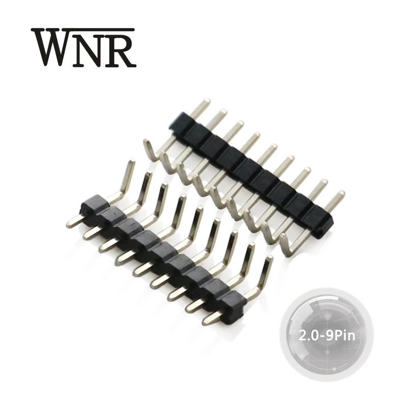 2.0mm Pitch Ph Male Connector 8.8h 2x10 Pins Dual Rows Header Connector