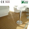 Synthetic teak pvc boat decking floor,ship deck flooring