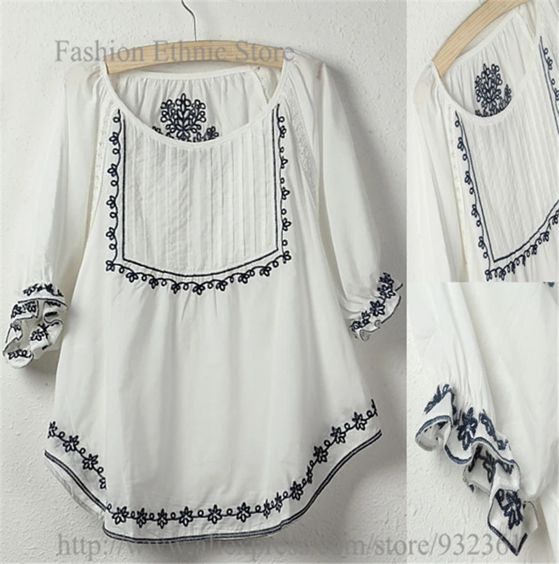 Para Mujer Camisa Mexicana - Compra lotes baratos de Para