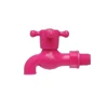 Unique style red and green color1/2 and 3/4 inch Plastic bibcok water tap